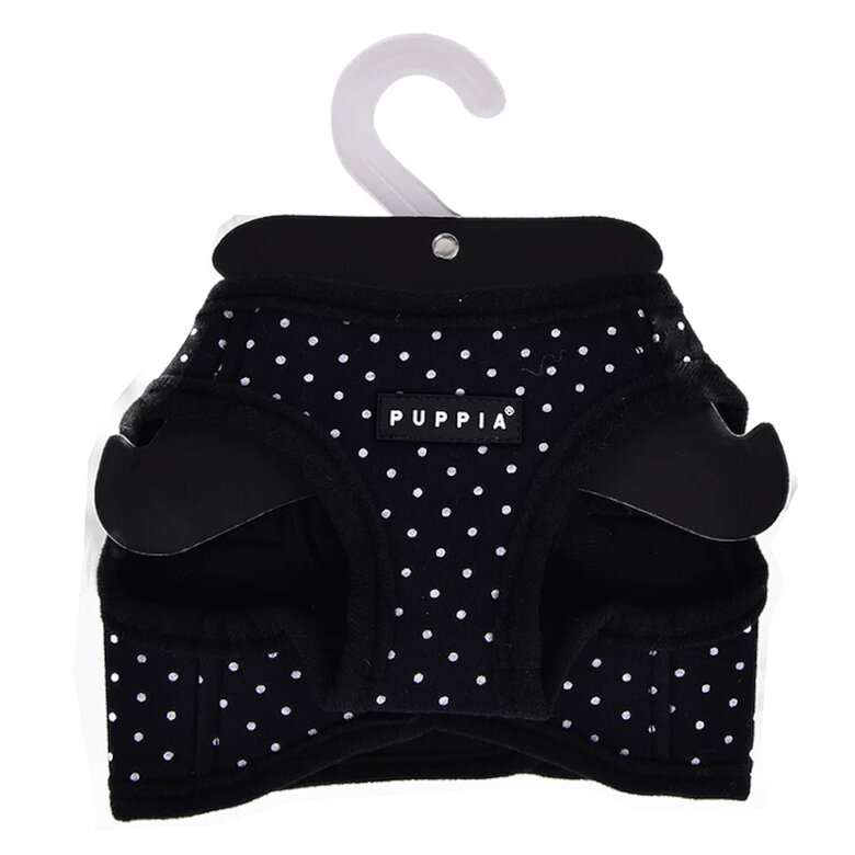 Puppia Dotty Chaleco Preto Peitoral para cães,  Imagem número 2 Puppia Dotty Chaleco Preto Peitoral para cães, , large Imagem número 2